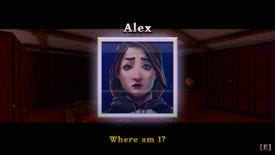 Alex, protagonist of The Tartarus Key, wakes up in the creepy mansion